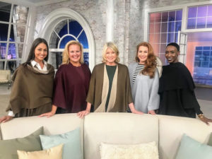 We had such a fun time selling my new Ruanas. I hope you caught one or all of my appearances. Please follow my Twitter page @MarthaStewart to get all the latest details on future QVC dates - I have so much to share with you!