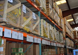 The warehouse is extremely clean and organized. Quality control is one of its top priorities - every shipment of bulbs is checked multiple times before it is sent to its final destination.