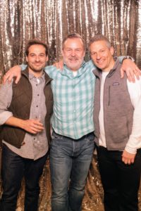Here's a fun photo of Thomas Joseph, Jerry Hagerty and Sequential Brands Group President, Andrew Cooper.