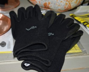 Everyone at my farm loves using these Non-Slip Grip Garden Gloves. Here they are in black, but they also come in mint and slate.