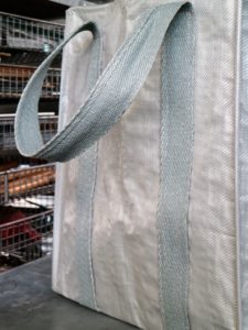 Each tote is made with reinforced handles and straps – great for storing toys, towels, and carrying leaves or even concrete. It can hold more than 960 pounds!!