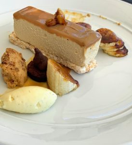 We all loved this caramelized mousse dessert.