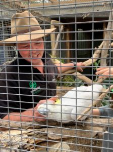 Greg Irons is the director of Bonorong Wildlife Sanctuary and is extremely passionate about caring for Tasmania's wildlife and ecology. He was so nice to give us a tour of the facility and to teach us about the animals there.