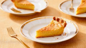 My longtime friend and cookbook author, Sara Foster, shares her flavorful recipe for using cultured dairy to make a mouth watering buttermilk cardamom pie. (Photo by Mike Krautter) https://www.fostersmarket.com/about-sara-foster/