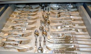 So many of the tips are inspired by how I care for my own things. This is a drawer of silver flatware in my servery. Find out how to polish, maintain and store all your precious silver in "The Martha Manual."