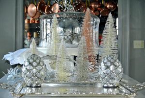 ...to creating a beautiful Christmas scene for any counter or table of your home.