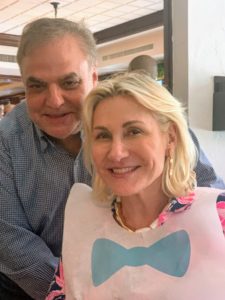Here is the mastermind of the South Beach Wine & Food Festival, Lee Schrager, with my longtime publicist and friend, Susan.