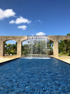 This is Dorado Beach's Watermill - an aquatic playground fashioned after a traditional Puerto Rican sugar mill. It was one of the highlights of the children's stay.