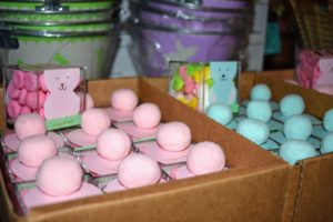 This candy is also from Sugarfina. It is called Suns Out, Buns Out Fluffy Bunnies – fruity sour bunnies and fluffy marshmallow tails.