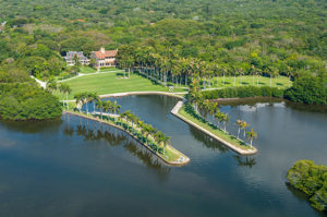 The Deering Estate, which is listed on the National Register of Historic Places, sits atop the geological formation known as the Miami Rock Ridge. This ridge has elevations up to 25-feet above sea level and serves as a topographical barrier between Biscayne Bay and the interior basin of the southern Florida peninsula. (Photo courtesy of Deering Estate)