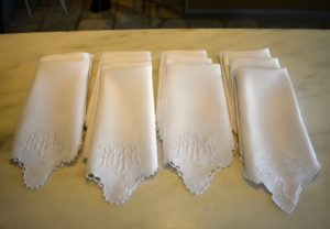 If using cloth napkins or tablecloths, be sure to iron them in advance.