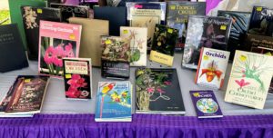 There were also several booths dedicated to orchid information - there was every book imaginable on the history and care of orchids.