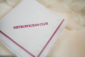 The event was held at the Metropolitan Club - a private social club founded 1891. (Photo by Gonzalo Marroquin/PMC)
