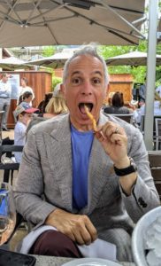 We also saw chef, author, restaurateur and television personality, Geoffrey Zakarian.
