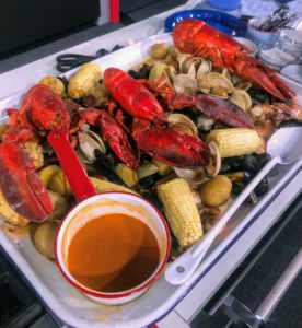 This clambake is mouthwatering - and so easy to make. It's great for large outdoor family parties.