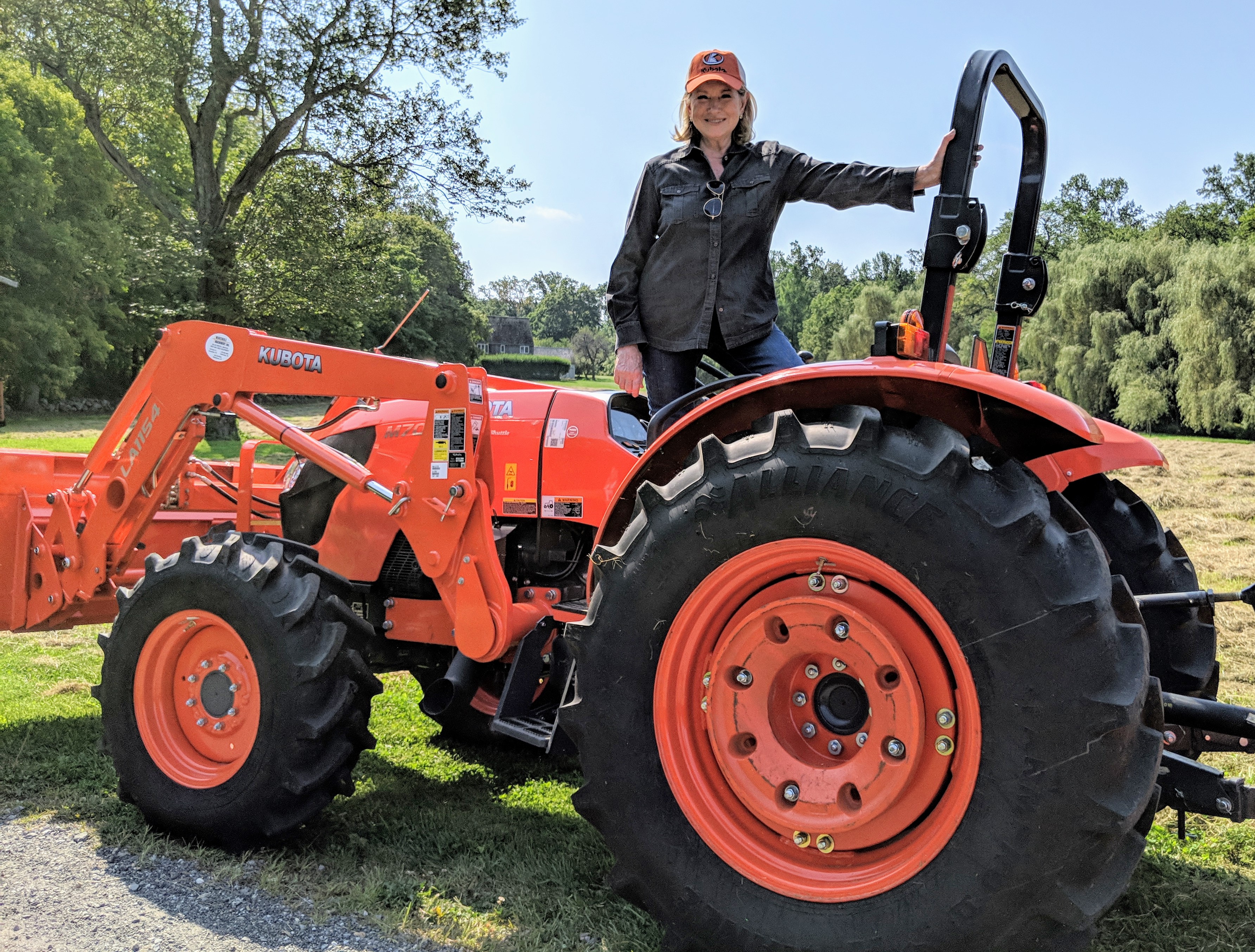 Using Kubota Equipment Around the Farm - The Martha Stewart Blog