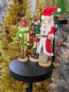 Everyone should have a nutcracker out during the holidays. These festive nutcrackers include a merry trio - Nutcracker Man, Nutcracker King, and Nutcracker Santa.