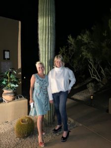 I also got to see Charlie Green, who was my makeup artist for a couple years in New York City. You may have seen this photo on my Instagram page @MarthaStewart48. It was a busy, but very enjoyable visit to Arizona.