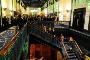 The Gala was held on the second floor of the former Battery Maritime Building - the historic ferry terminal to Governors Island. (Photo by Bryan Bedder/Getty Images)