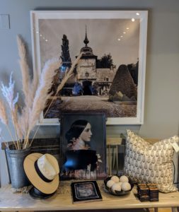 This photograph is by Dale Goffigon, an accomplished photographer whose works consist of gardens, historic architecture and interiors taken during her extensive travels. This particular photo is called "The Stable" and was taken in Antwerp, Belgium at the home of Belgian designer, Axel Vervoordt.