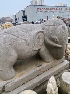 And a stone elephant - all so detailed and well-crafted.