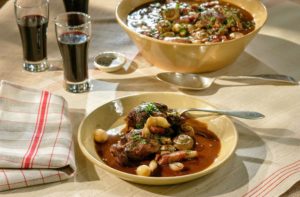 Make the most of easy-to-find ingredients. Better still, this hearty one-pot beef and mushroom stew requires virtually no hands-on cooking.