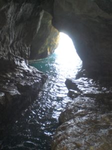 A grotto at Rosh Hanikra, a beautiful site on the border with Lebanon