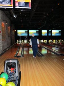 Charles Koppelman - our Chairman - had a lot of fun bowling.