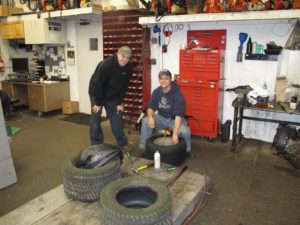 Eric Miller and Chris Anderson - mechanics