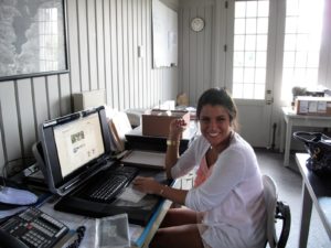 Christina, on summer break from the University of Scranton, is an intern helping out with various projects.