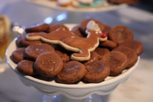 These ginger snaps were made by editor, Ellen Morrissey, and they were scarfed up immediately!