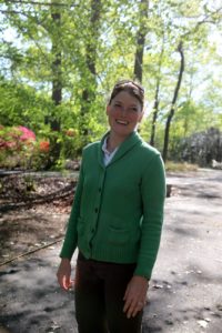 This is Jessica Arcate Schuler - Manager of the Forest.  She has been busy with the azalea renovation.