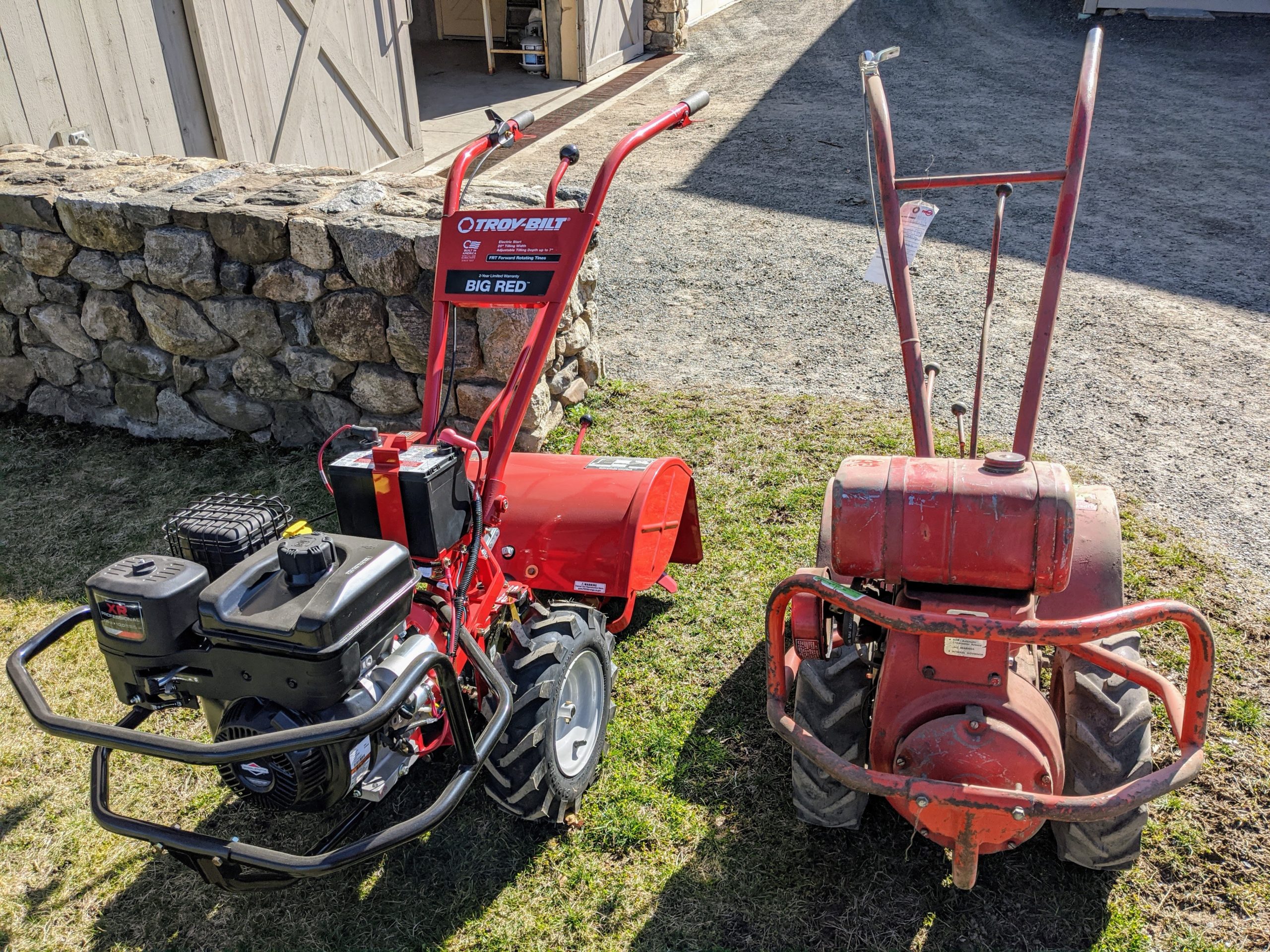 Using a Troy-Bilt "Big Red" Garden Tiller - The Martha Stewart Blog