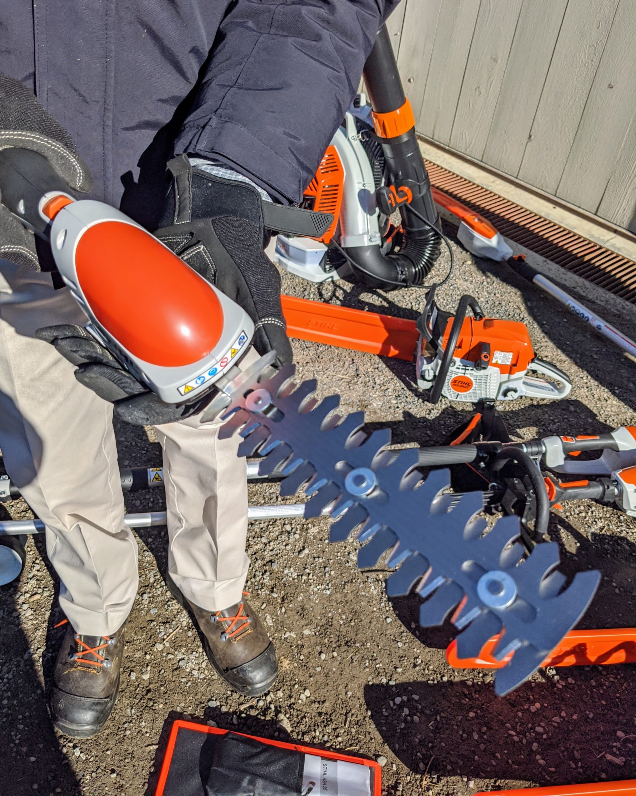 Maintaining Our STIHL Chainsaws - The Martha Stewart Blog