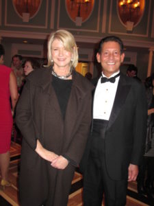 At the Gala Benefit - a good photo of me and Carlos - Curator in Charge, Department of Greek and Roman Art Metropolitan Museum of Art