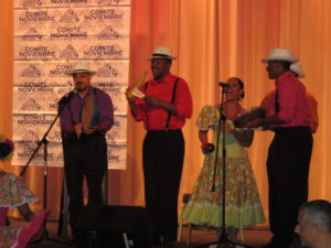 There was very lively dancing by Bomba Y Plena Extravaganza.