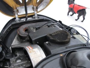 We even studied the engine of the Ski-Doo 500 series.