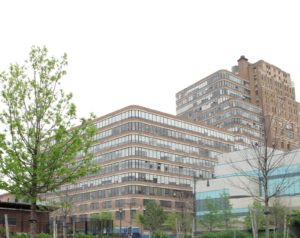This is the Starrett Lehigh building located in the Chelsea section of Manhattan.