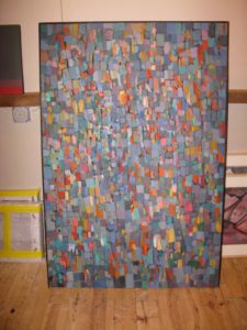Guys father, Robert Jay Wolff, was an Abstract Expressionist and Guy has a lot of his art.  He would like to find an appropriate home for it.