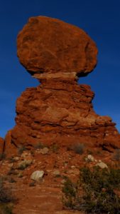 Arches National Park, Utah, Balancing Rock - taken with Lumix LX3