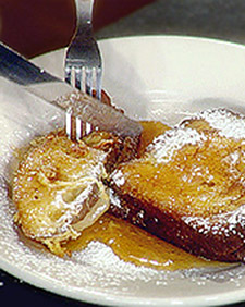 Here I make a special French toast dish for mom, for breakfast. (OAD: 2/5/1999)
