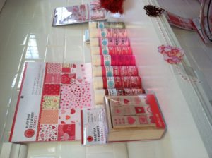 Great crafting supplies were provided from the Martha Stewart Crafts line available at many craft stores.