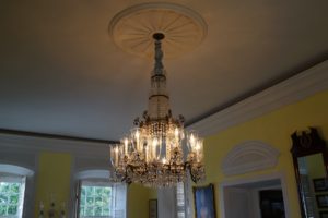 I really loved this chandelier, which is English circa 1820.