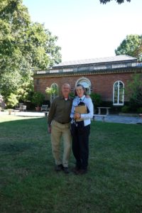 We met up with Dean Norton - Director of Horticulture at Mount Vernon and Gail Griffin - Director of the Gardens at Dumbarton Oaks.