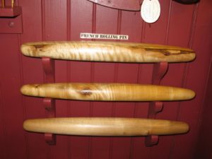 I loved these French rolling pins.