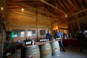 With its grand opening just this past spring, the tasting room is a work in progress.  Russ has great plans for the future.