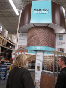 Shopping for a new carpet?  Our Martha Stewart Living carpet line is really great.  It comes with a lifetime stain and soil warranty.