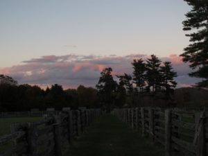 Another sunset over the farm