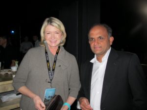 Here I am with Shantanu Narayen - President and CEO of Adobe