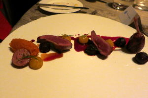 A serving of squab roasted deliciously